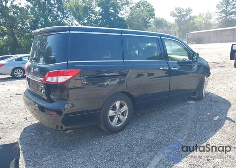 2013 Nissan Quest Sv from USA, damaged, VIN JN8AE2KP2D9065658